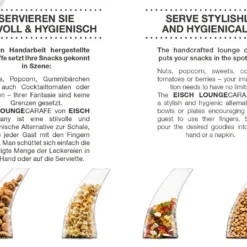 Eisch Nuß-Spender Trattoria Transparent 31 Eisch Nuß-Spender Trattoria Transparent -Brutzellust Verkaufsgeschäft 35760670484197ab2f0670edfc85b491