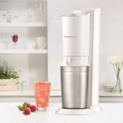 SodaStream Crystal Design Wassersprudler Hochglanz Weiß -Brutzellust Verkaufsgeschäft 35bb4b4b4d5ec097abcc28ac29ae28e6