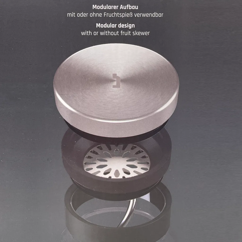 2er Set Glaskaraffen Mit Deckel - BODDELS SUND Wasserkaraffe Mit Fruchtspieß Und Filter 1,1L Anthrazit 3 2er Set Glaskaraffen Mit Deckel - BODDELS SUND Wasserkaraffe Mit Fruchtspieß Und Filter 1,1L Anthrazit – Bild 3