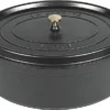 STAUB Bräter Cocotte 12 Liter Ø41cm Schwarz
