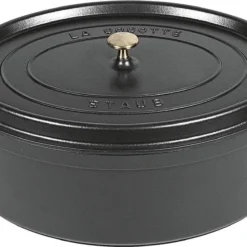 STAUB Bräter Cocotte 12 Liter Ø41cm Schwarz