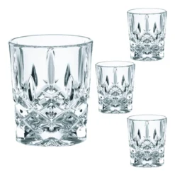 Nachtmann 100694 Noblesse Stamper Kristallglas, 55 Ml, H: 6,1 Cm, ø 5 Cm, Klar (4er Pack) -Brutzellust Verkaufsgeschäft 413f97e15c6d09504b21e2c43a56ac53