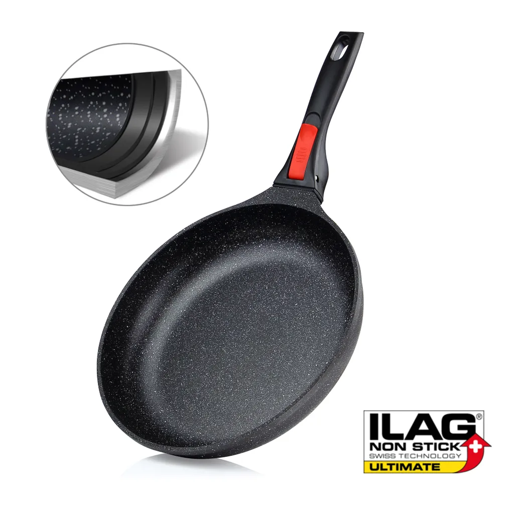 Linnuo Aluguss Pfanne 24 Cm Abnehmbarer Griff, Antihaftbeschichtete Pfanne Induktion Und Alle Herden, Dicker Boden Optimale Wärmeverteilung, Pfanne Ofenfest, Bratpfanne 24 Cm Hoher Rand | Frying Pan 2 Linnuo Aluguss Pfanne 24 Cm Abnehmbarer Griff, Antihaftbeschichtete Pfanne Induktion Und Alle Herden, Dicker Boden Optimale Wärmeverteilung, Pfanne Ofenfest, Bratpfanne 24 Cm Hoher Rand | Frying Pan – Bild 2