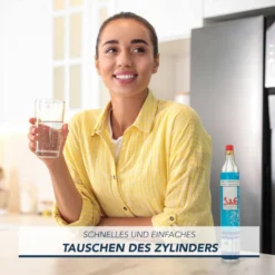 2 X CO2 Reserve-Zylinder Für 425g | 60l Sprudel-Wasser - Kohlensäure Nachfüll-Flasche Kompatibel Mit Soda Wasser-Sprudler -Brutzellust Verkaufsgeschäft 45c557f78874b4fce0a0f85fddc84632