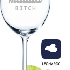 Leonardo Weinglas Mit Gravur - Hakuna Matata Bitch - Geschenk Für Hobby-Sommelier & Weinliebhaber - Weingläser - Geburtstagsgeschenk Für Frauen & Männer