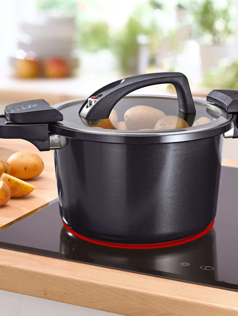 Energiespartopf Gourmet Nero 24cm, 6 Ltr. 9 Energiespartopf Gourmet Nero 24cm, 6 Ltr. – Bild 9