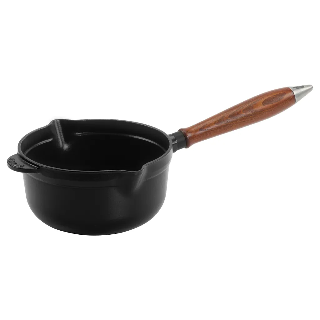 STAUB Kasserolle Stielkasserolle Gusseisen Induktion Stieltopf Sauce 1,9 L 1 STAUB Kasserolle Stielkasserolle Gusseisen Induktion Stieltopf Sauce 1,9 L