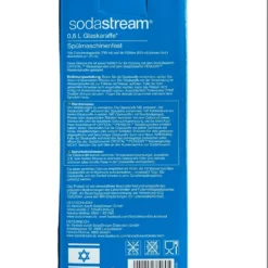 SodaStream Glaskaraffe Mit Schraubverschluss 24 SodaStream Glaskaraffe Mit Schraubverschluss -Brutzellust Verkaufsgeschäft 4c06268cca7a91722fe0e151d1a63efe