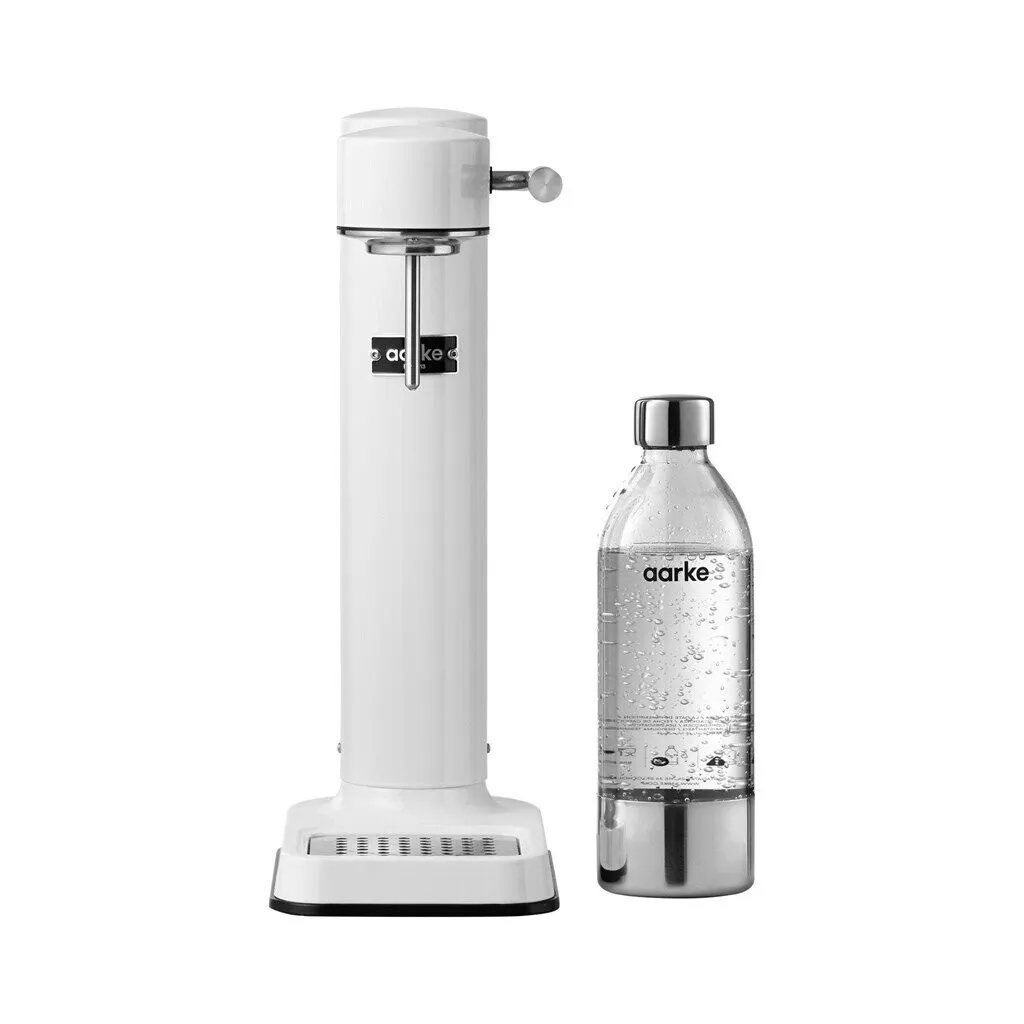 Aarke Carbonator 3 Weiß Bundle PET + 2 X Flavours Wassersprudler 2 Aarke Carbonator 3 Weiß Bundle PET + 2 X Flavours Wassersprudler – Bild 2