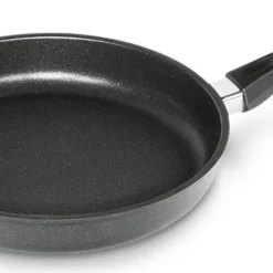 AMT Gastroguss I-528 Bratpfanne, 28 Cm Max. Durchmesser, Gusseisen/Gussaluminium, Induktionsherd-geeignet, Antihaftbeschichtung -Brutzellust Verkaufsgeschäft 4d221653abd43aaa173eda2ab60b1d30