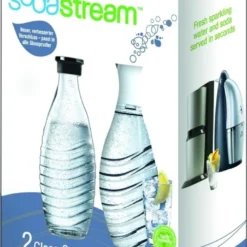 SodaStream Glaskaraffen 0,6 Liter Im 2er-Pack, 764997 -Brutzellust Verkaufsgeschäft 4e54c1e8d6e81e356d31632f7cd68f1d