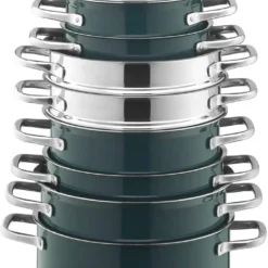 Silit Compact Topf-Set, 4-teilig, Petrol -Brutzellust Verkaufsgeschäft 5130f13e1d74d4786cb923a6cb3bbbc8