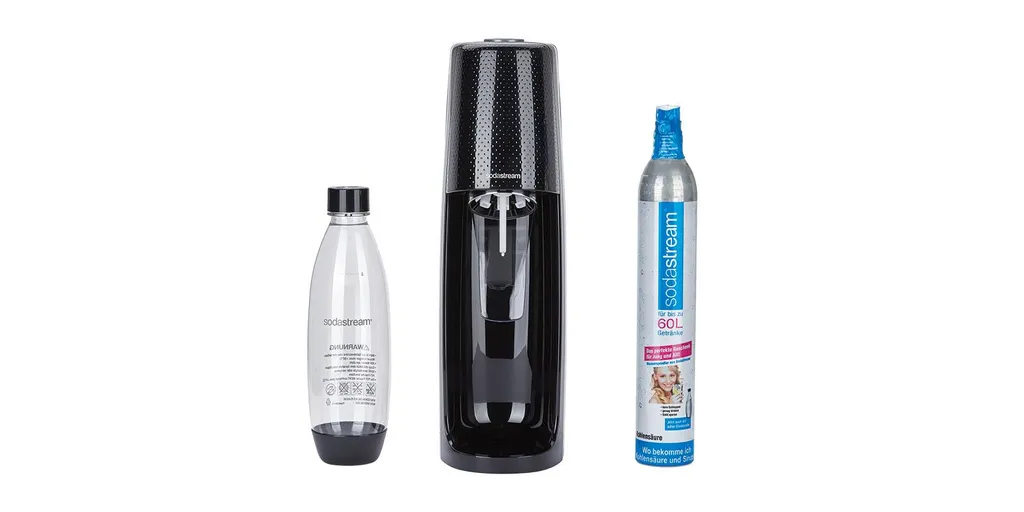 Sodastream Wassersprudler EASY Incl. PET-Flasche 1 L Und 1 Co²-Kohlensäurezylinder, Schwarz 14 Sodastream Wassersprudler EASY Incl. PET-Flasche 1 L Und 1 Co²-Kohlensäurezylinder, Schwarz – Bild 14