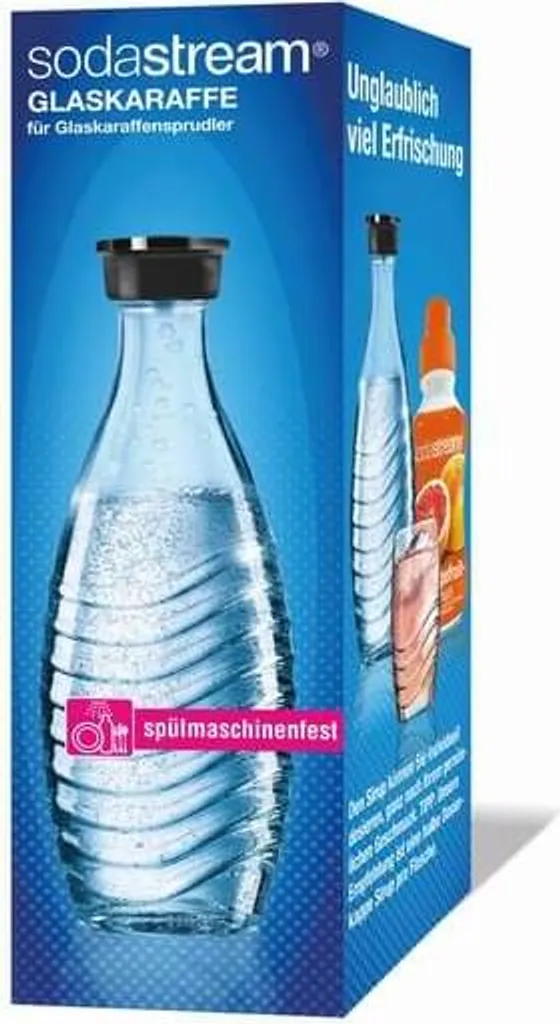 SodaStream Glaskaraffe Mit Schraubverschluss 5 SodaStream Glaskaraffe Mit Schraubverschluss – Bild 5