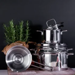 ELO Topfset 4 Teilig Smart Steam; Edelstahl; 72504 -Brutzellust Verkaufsgeschäft 52986dccbcf036979b1fa0a5a10882ea