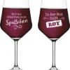 Gilde Weingläser Mit Spruch 2er Set