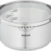 Tefal NORDICA Kochtopf Mit Glas-Siebdeckel Induction °24cm 5L H85224