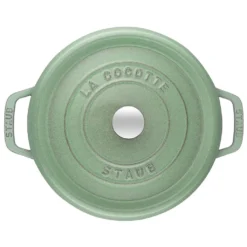 STAUB Cocotte Rund 28 Cm Salbei 10 STAUB Cocotte Rund 28 Cm Salbei -Brutzellust Verkaufsgeschäft 56e0190cb5b8880f407693d8572930d2