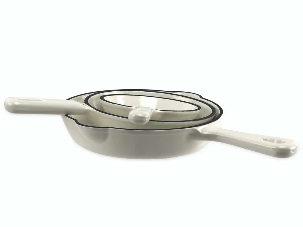 Kochchef Gusseisen Pfanne 3er Set In Verschiedenen Größen, Ø9,9 Cm, Ø12,7 Cm, Ø 15,5 Cm Pfannenset Pfannen Sind Induktionsgeeignet, Backofengeeignet Bis Max. 200° 7 Kochchef Gusseisen Pfanne 3er Set In Verschiedenen Größen, Ø9,9 Cm, Ø12,7 Cm, Ø 15,5 Cm Pfannenset Pfannen Sind Induktionsgeeignet, Backofengeeignet Bis Max. 200° – Bild 7