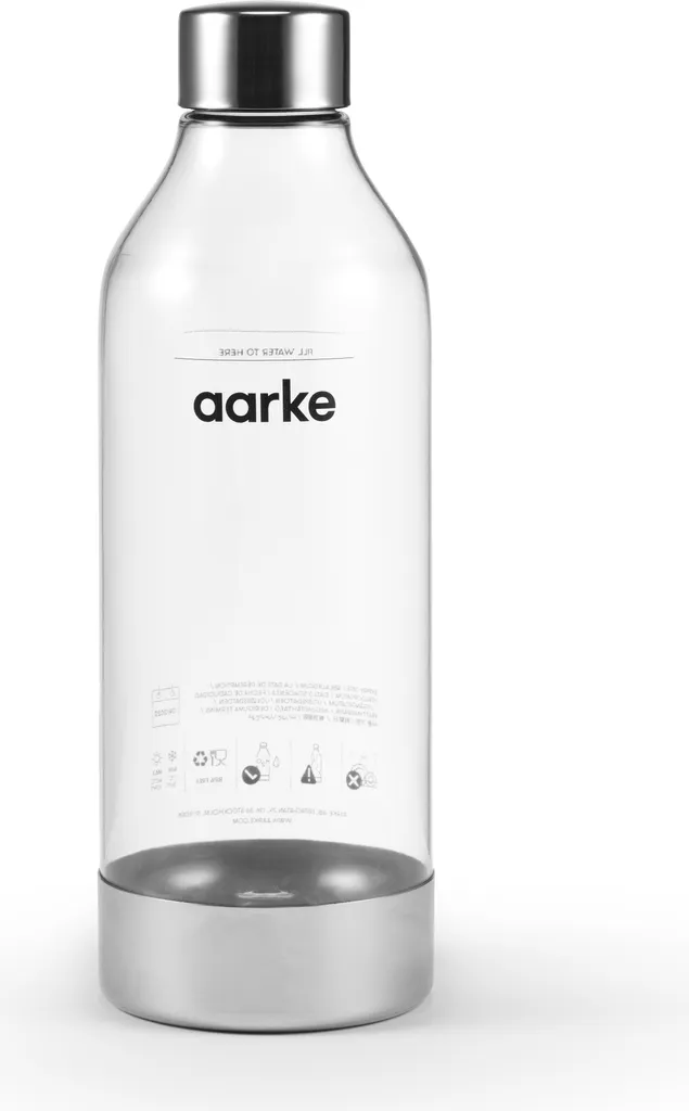 Aarke PET-Flasche 1 Liter Für Wassersprudler Carbonator II 1 Aarke PET-Flasche 1 Liter Für Wassersprudler Carbonator II