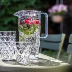 Koziol - Kristallkaraffe 1,6 Liter Mit 4 Tassen à 250 Ml -Brutzellust Verkaufsgeschäft 58a7513de8da444241d2634b68feab77