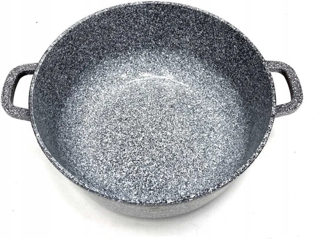 Graue Töpfe Und Kasserolle Mit Marmorbeschichtung 6 Graue Töpfe Und Kasserolle Mit Marmorbeschichtung – Bild 6