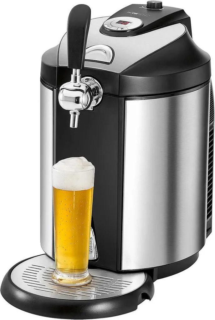 Clatronic Bierzapfanlage BZ 3740 Mit Edelstahlgehäuse Für Partyfässer 1 Clatronic Bierzapfanlage BZ 3740 Mit Edelstahlgehäuse Für Partyfässer
