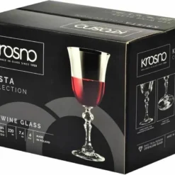 KROSNO Krista Kleine Rotweingläser, 6er-Set, 220 Ml -Brutzellust Verkaufsgeschäft 607657a26ec624b38417dde81179cb5e