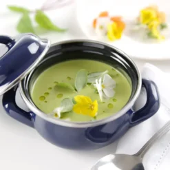 HENDI Suppen-/Soßentöpfchen 135x60mm 0,6 L Schwarz Emailliert -Brutzellust Verkaufsgeschäft 60fc58c3061c77f9dbfa3764436f04ac