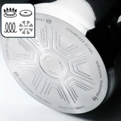 Tefal Duetto 3-teiliges Bratpfannen-Set, 20/24/28 Cm, Antihaftbeschichtung, Geeignet Für Alle Herdarten, Auch Für Induktionsherde, Edelstahl/schwarz -Brutzellust Verkaufsgeschäft 6121922e309797c47758d99aef41e458