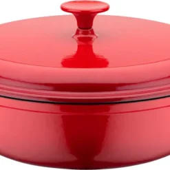 GSW Shadow Schmortopf Mit Deckel 30cm Rot