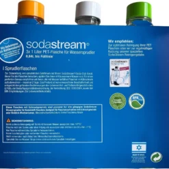 SodaStream PET Ersatzflaschen 2+1 -Brutzellust Verkaufsgeschäft 61cbe527427815fac71eb6019f0afcc3