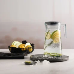 Pasabahce Glaskaraffe Krug Mit Deckel Saftkrug Wasserkrug 2L Kanne Wasser Saft City Pop -Brutzellust Verkaufsgeschäft 61fef03b19441e413df53b35ca1d0a4f