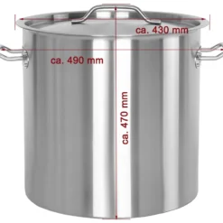 Beeketal Gastro Edelstahl Kochtöpfe Kochtopf, Variante:BKT-50 - Ca. 45 Liter 9 Beeketal Gastro Edelstahl Kochtöpfe Kochtopf, Variante:BKT-50 - Ca. 45 Liter -Brutzellust Verkaufsgeschäft 632dfd6b7b8cc2910b84e6a28d8dbe6c