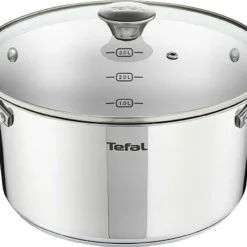 Tefal Simpleo 4tlg Topf-Set Temperaturanzeige Edelstahl 6 Tefal Simpleo 4tlg Topf-Set Temperaturanzeige Edelstahl -Brutzellust Verkaufsgeschäft 6ac4c9c6385ad3328a23106d8eac4c98