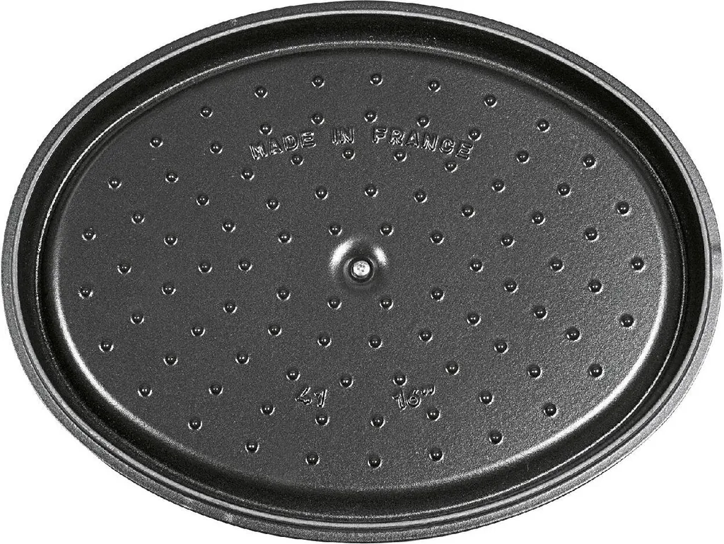 STAUB Bräter Cocotte 12 Liter Ø41cm Schwarz 5 STAUB Bräter Cocotte 12 Liter Ø41cm Schwarz – Bild 5