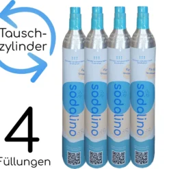 CO2-Zylinder | 4 X 425g (Füllung) | Tauschaktion Voll Gegen Leer | Frist 14 Tage