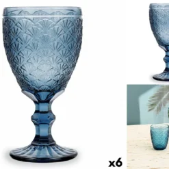 Weinglas Bidasoa Blau 300 Ml Pack 6x -Brutzellust Verkaufsgeschäft 72960dc6f732bc4c95243cdc395a01ce