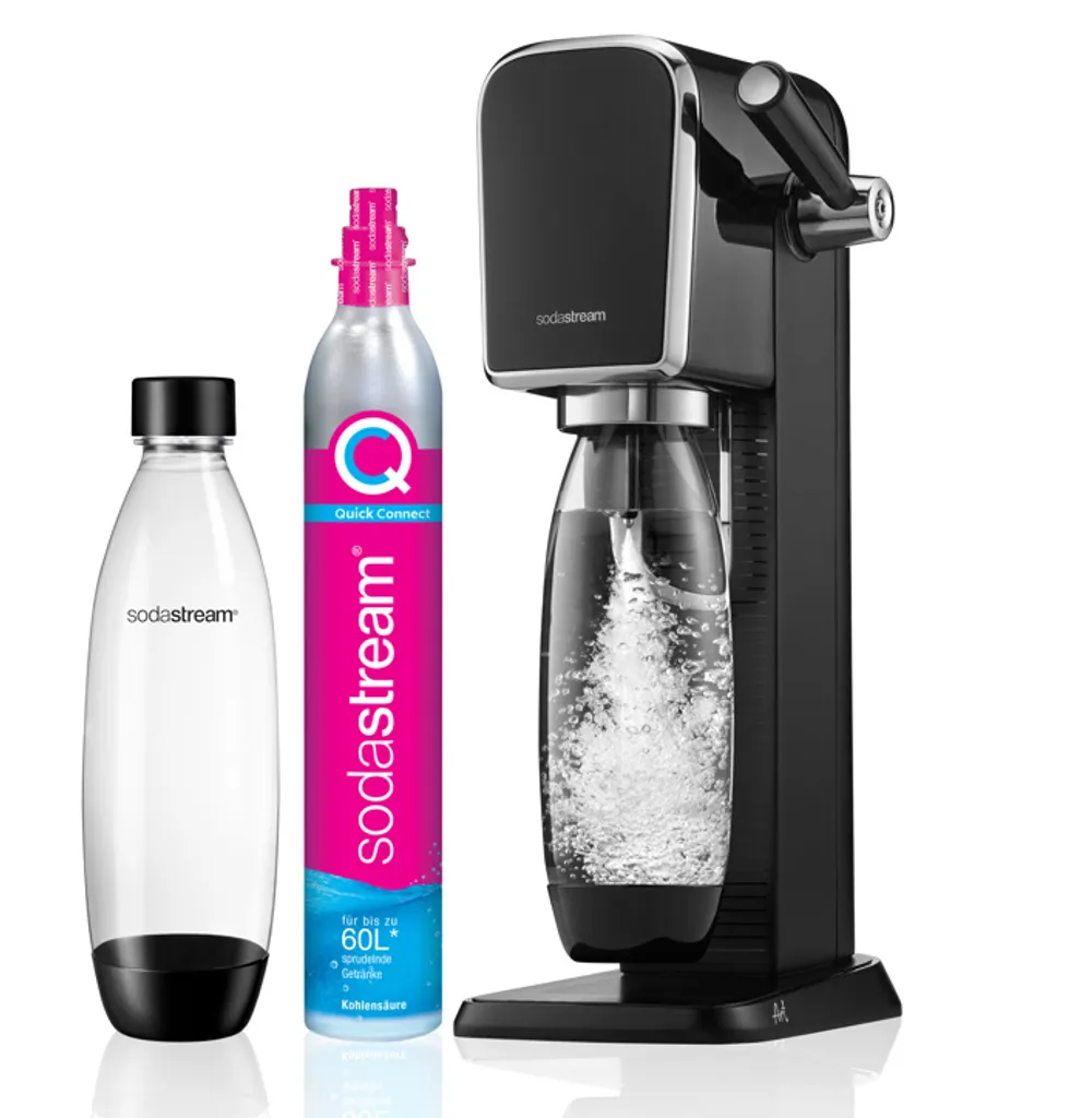 SodaStream Ekspres Do Wody Art Czarny+1butelka 2 SodaStream Ekspres Do Wody Art Czarny+1butelka – Bild 2