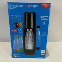 Sodastream Easy Vorteilspack Schwarz Mit 4 Flaschenund 5 Pepsi Sachets -Brutzellust Verkaufsgeschäft 7314a4880d7b8198144b34639e1a912c