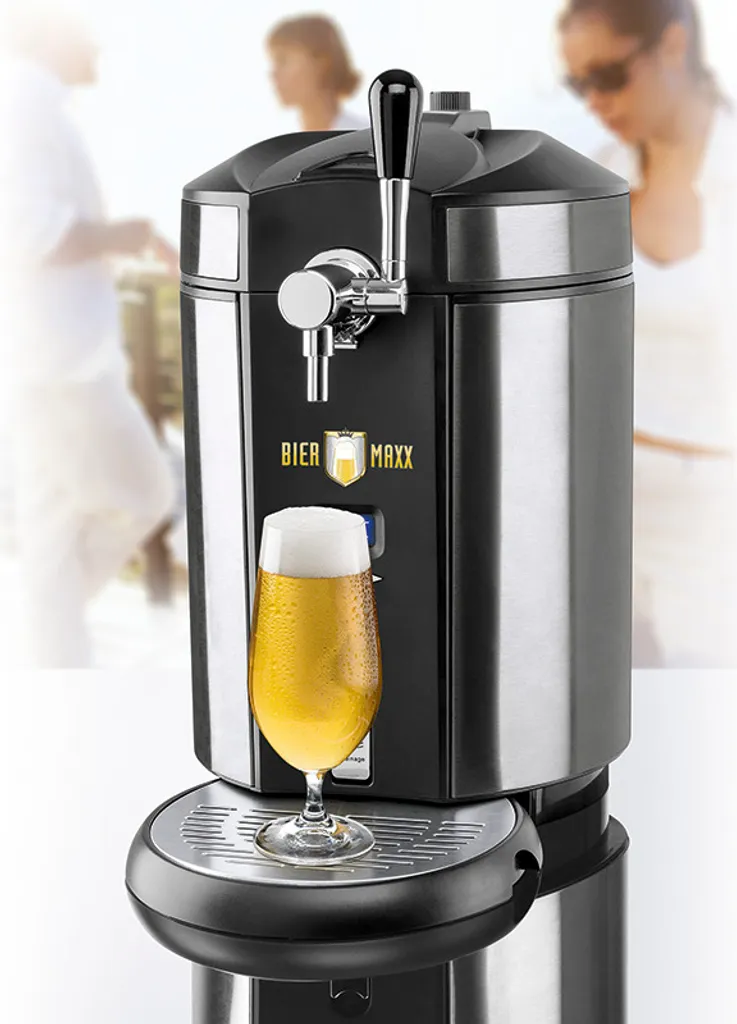Biermaxx 05581 Bierzapfanlage Mit 3x CO2 Kapseln Und Kühlung ; Maße Ca.: 41,5 X 28 X 42 Cm 2 Biermaxx 05581 Bierzapfanlage Mit 3x CO2 Kapseln Und Kühlung ; Maße Ca.: 41,5 X 28 X 42 Cm – Bild 2