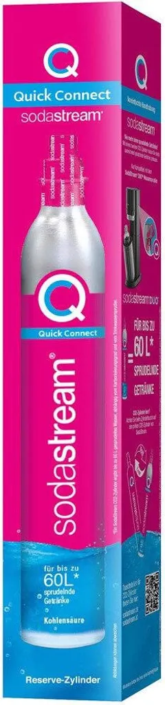 SodaStream, Quick Connect CO2-Zylinder Füllung, DUO 4 SodaStream, Quick Connect CO2-Zylinder Füllung, DUO – Bild 4