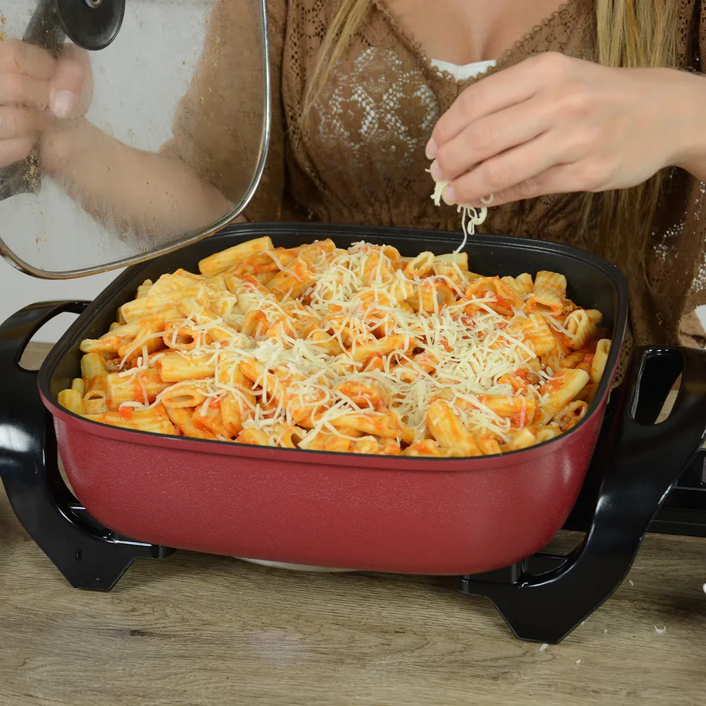 Starlyf®Digital Cooker - XXL Elektrische Bratpfanne Mit Digitalem Thermostat Und Temperaturanzeige, 1600 Watt, 5,5 Liter Fassungsvermögen, Partypfanne - Aus Der TV Werbung 14 Starlyf®Digital Cooker - XXL Elektrische Bratpfanne Mit Digitalem Thermostat Und Temperaturanzeige, 1600 Watt, 5,5 Liter Fassungsvermögen, Partypfanne - Aus Der TV Werbung – Bild 14