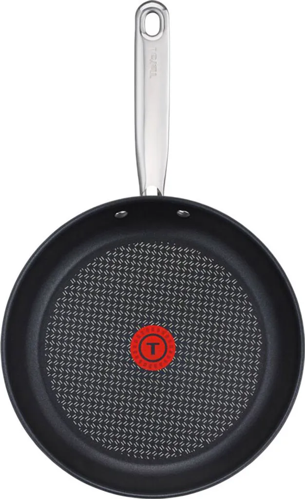Tefal Ultimum Bratpfanne 24 Cm, Titanium Antihaftversiegelung, Thermo-Signal-Technologie, Gleichmäßige Hitzeverteilung, Backofengeeignet, Für Alle Gängigen Herdarten Inkl. Induktion 2 Tefal Ultimum Bratpfanne 24 Cm, Titanium Antihaftversiegelung, Thermo-Signal-Technologie, Gleichmäßige Hitzeverteilung, Backofengeeignet, Für Alle Gängigen Herdarten Inkl. Induktion – Bild 2