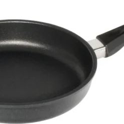 AMT Gastroguss I-528 Bratpfanne, 28 Cm Max. Durchmesser, Gusseisen/Gussaluminium, Induktionsherd-geeignet, Antihaftbeschichtung