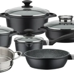GSW Kochtopfset Gourmet Granit 10teilig, Induktion -Brutzellust Verkaufsgeschäft 7d6dba2613d95e8c69866f9f707a39d8