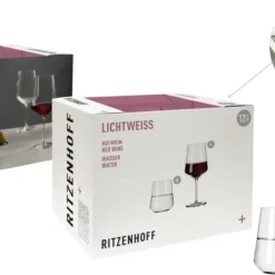 Lichtweiss Julie Rotwein- Und Wasserglas-Set #2 Von Nadine Niggemeier -Brutzellust Verkaufsgeschäft 7e465ce2dc4f4aee7893e86d63e61478