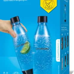 SODASTREAM Tritan-Flasche Fuse Duo (1 L PET Flasche, Nur Für SodaStream Duo-Wassersprudler)