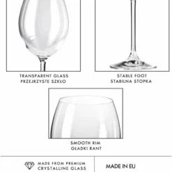 KROSNO Venezia Weißweinglas, 6er-Set, 250 Ml -Brutzellust Verkaufsgeschäft 8140b07ce7867676478262b18b9a117a