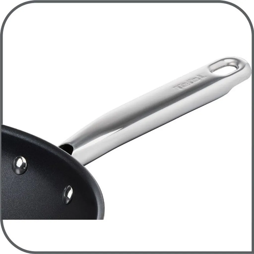Tefal Ultimum Bratpfanne 24 Cm, Titanium Antihaftversiegelung, Thermo-Signal-Technologie, Gleichmäßige Hitzeverteilung, Backofengeeignet, Für Alle Gängigen Herdarten Inkl. Induktion 5 Tefal Ultimum Bratpfanne 24 Cm, Titanium Antihaftversiegelung, Thermo-Signal-Technologie, Gleichmäßige Hitzeverteilung, Backofengeeignet, Für Alle Gängigen Herdarten Inkl. Induktion – Bild 5